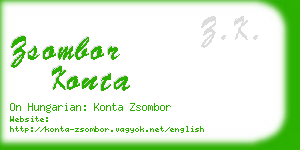 zsombor konta business card